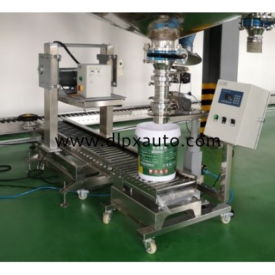 真石漆灌裝自動封蓋機(jī)