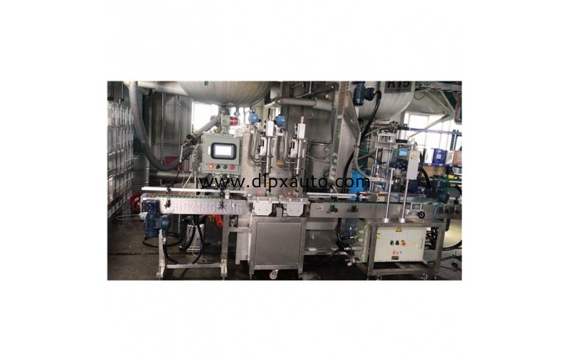 25KG食用油自動貼標(biāo)灌裝機