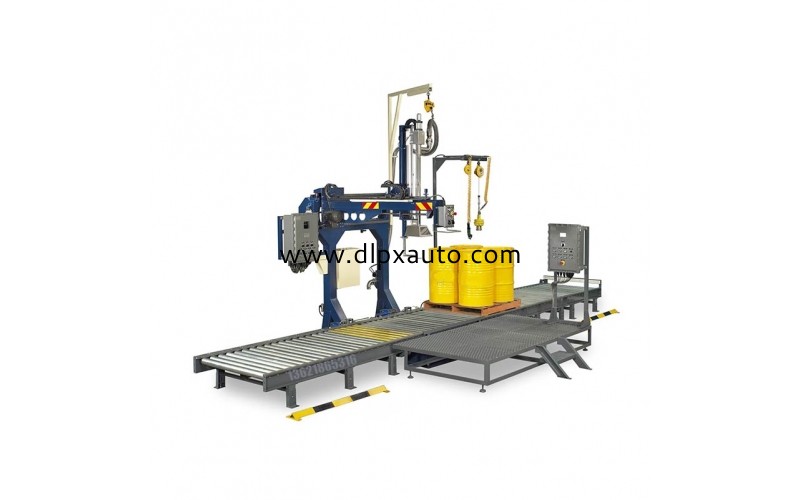 200KG固化劑托盤式輸送灌裝機