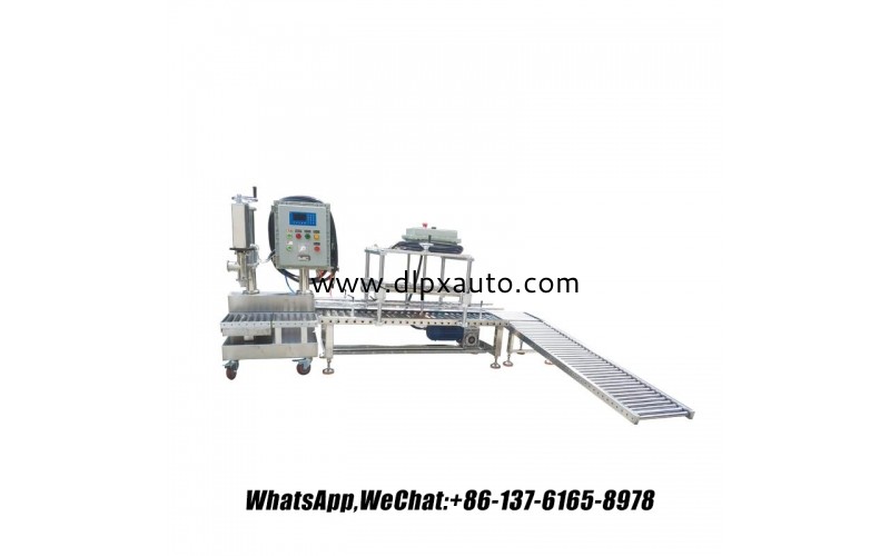GZM-25 稱重灌裝機(jī)，帶蓋灌裝頭，防爆，適用于化工、農(nóng)業(yè)、油漆、涂料，2