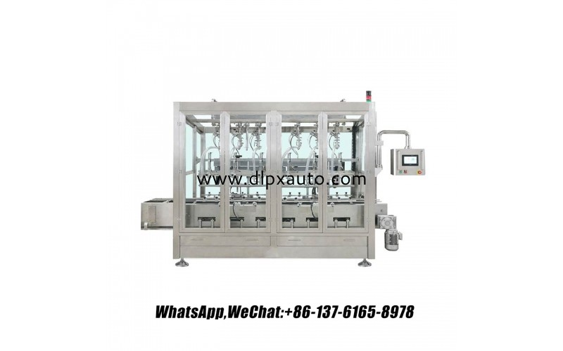 1-5L 洗衣液全自動(dòng)包裝貼標(biāo)系統(tǒng)