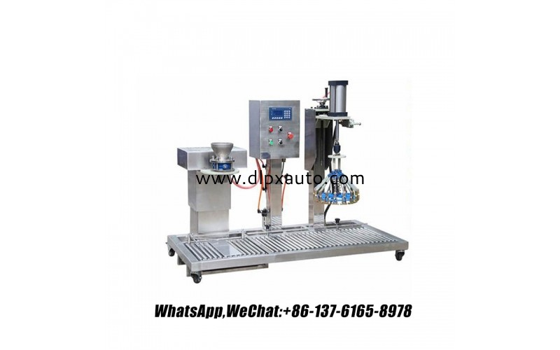 玉米色拉油/植物油酸棉籽油牛奶桶灌裝機(jī)